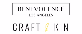 benevolence and craft plus kin logos